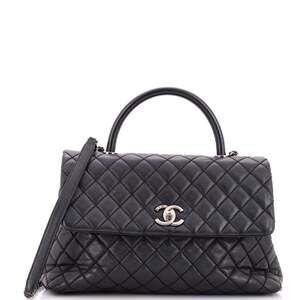 Chanel Coco Top Handle Bag Quilted #211365C48B